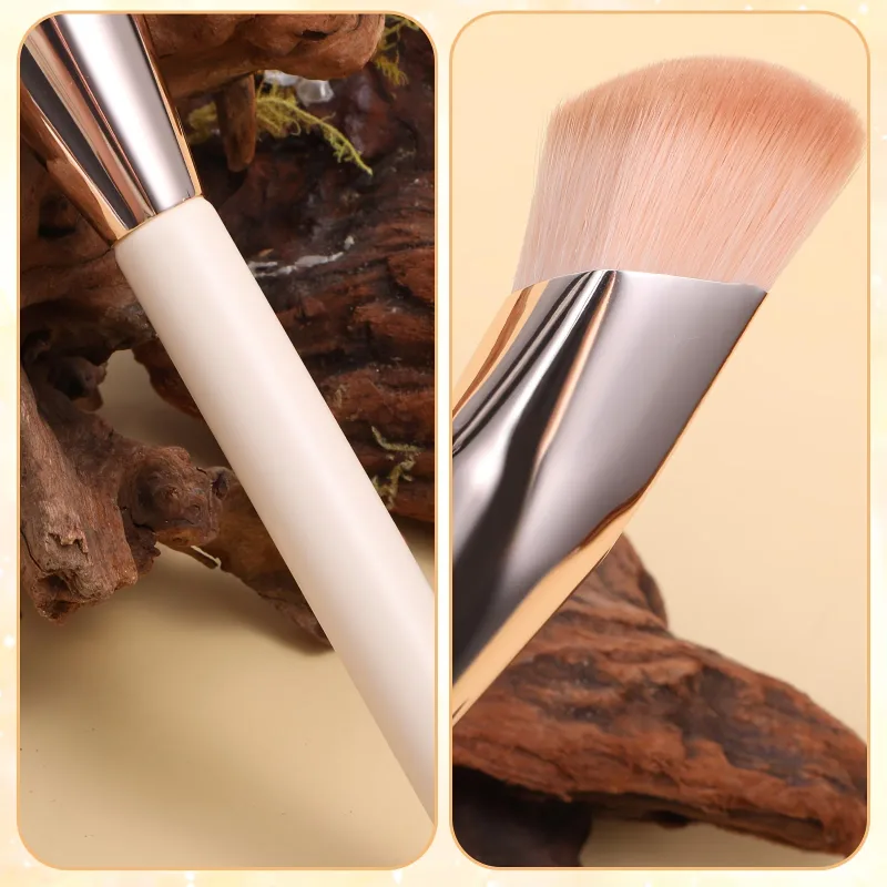 1/2Pcs Professional Makeup Brush Set Multi-Functional Face Brushes for Foundation Liquid Blush Highlighting — image 4