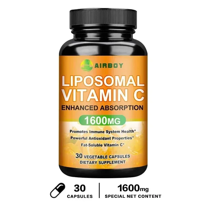 Vitamina C liposomiale - Il supporto immunitario promuove la produzione di collagene e promuove la dissoluzione dei grassi antiossidante — image 10