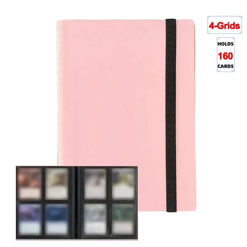 160/360/480/540 Cards Capacity Pocket Holder Binders Albums For Game Card Book Sleeve Holder Large-capacity Card Binder Notebook — image 15