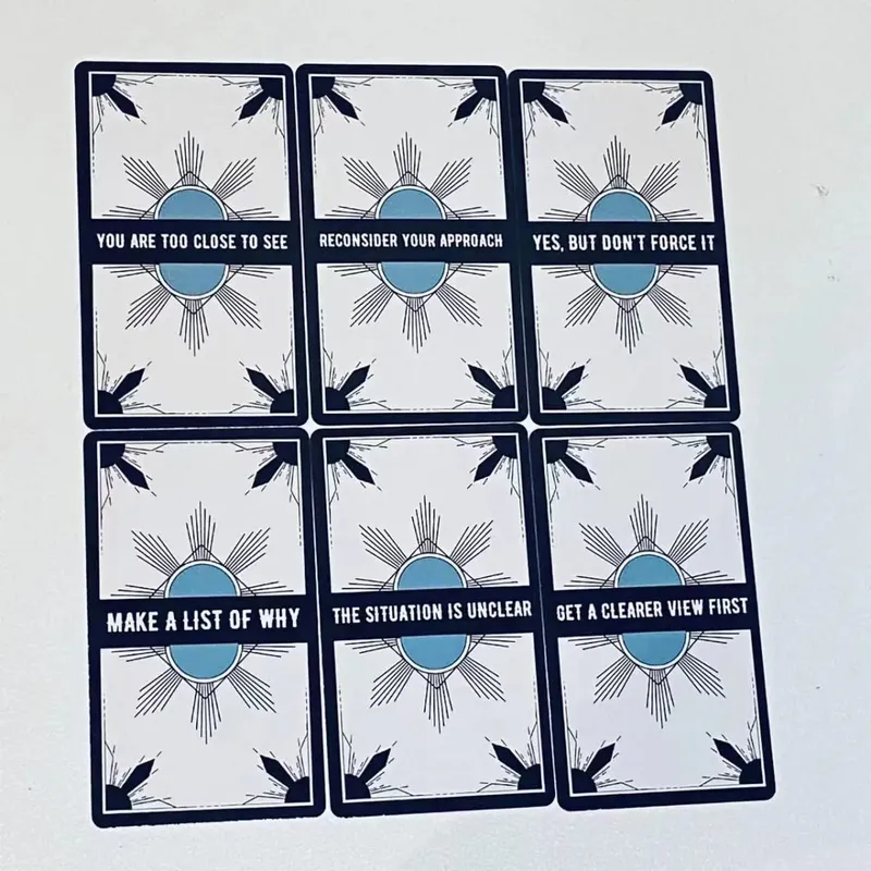 Yes or No Oracle Deck 54 Pcs Yes/No Tarot Cards - Get Quick Answers To Specific Questions Oracle Cards — image 2