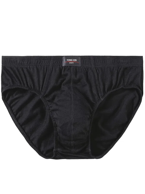 100% Cotton Briefs Mens Comfortable Underpants Man Underwear L/XL/2XL/3XL/4XL5pcs/Set Free Drop Shipping — image 3