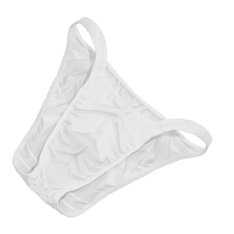 Ice Silk U Pouch Men Underwear Low Waist Bulge Briefs Male Seamless Bikini Slips Hombre Breathable Exotic Lingerie — image 10