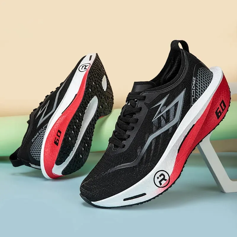 Men Running Shoes Carbon Board Marathon Sneakers Breathable Lightweight Women's Comfortable Athletic Nonskid Speciality Sports — image 7