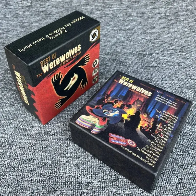 Werewolves of Miller's Hollow Card Game Base Set Characters New Moon Expansion Best of Edition Full Set Party Board Game