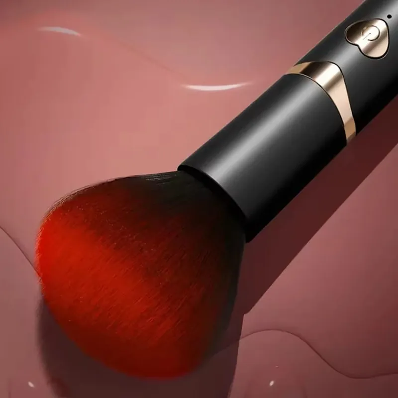 Vibrating Makeup Brush Massager Strong Shock Female Orgasm Clitoral Stimulator 7 Speed AV Wand Vibrator Adult Sex Toys for Women — image 4