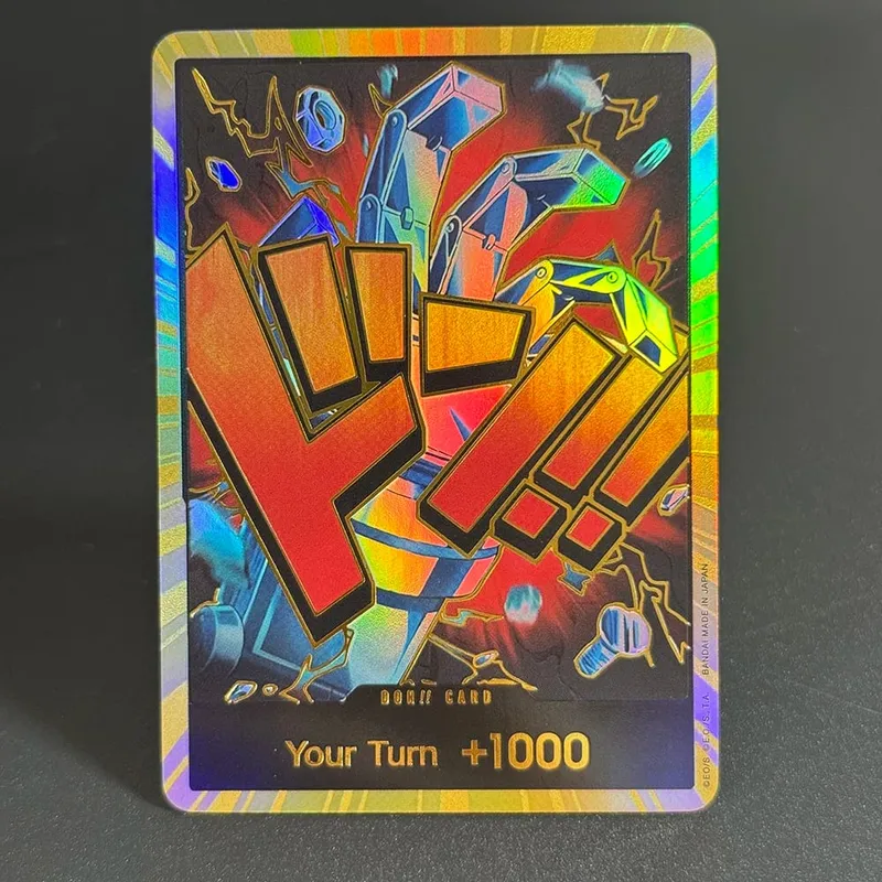10PCS DON OPCG English TCG Gold DON!!! Collection Cards Zoro Ace Doflamingo Rebecca FOIL NM Refraction Flash Cards ToyGifts OPCG — image 19