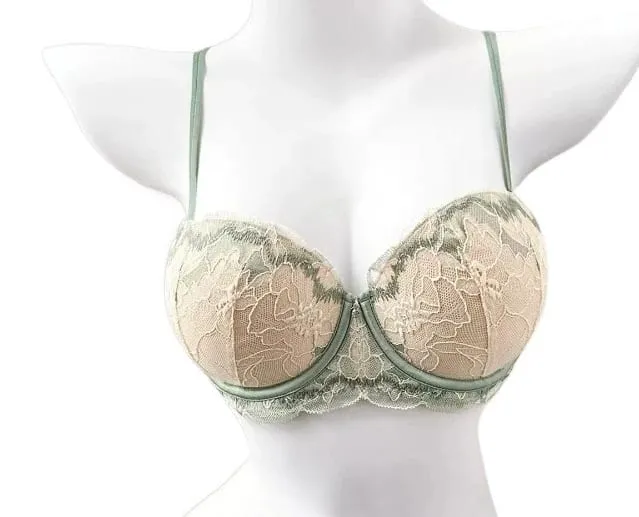 Hot Sale Purple Minimizer Bra Plus Size Soft Lace Wireless Anti Sagging Big Bust Look Smaller Breathable Bras M-XL — image 11
