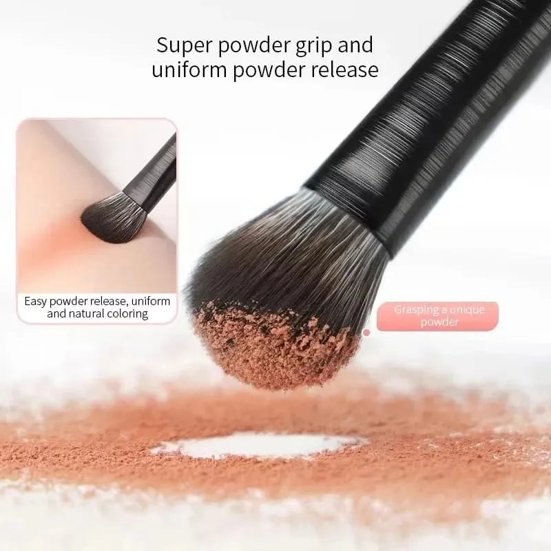 6Pcs Natural Eye Makeup Brushes Set Eyeshadow Brush Eyebrow Contour Eyeliner Brush Eyes Cosmetic Blending Detail Make Up Tools — image 5