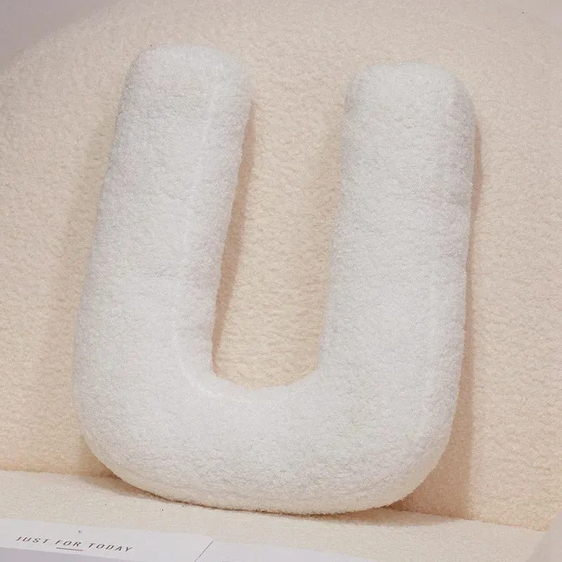 Hot Wholesale Cozy English Letters Pillow Sofa Cushion Living Room Decor 26 Letter Stuffed Doll Toy Kids Teaching Words Game Kid — image 30