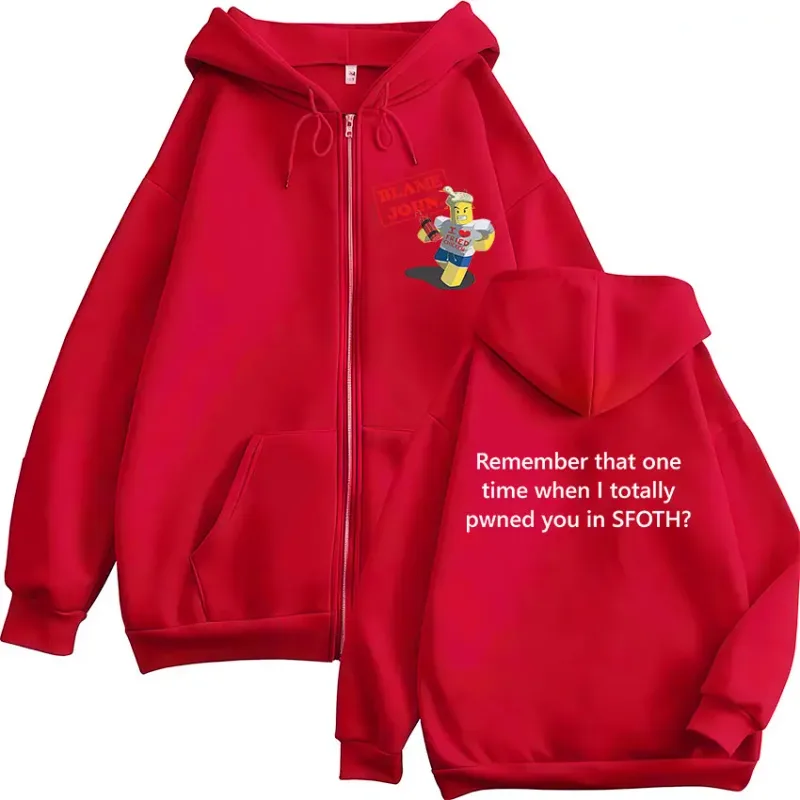 Funny Blame John Meme Zipper Hoodie Shedletsky Forsaken Fashion Autumn/Winter Sweatshirt Men Women Casual Oversized Coats Hoody — image 11
