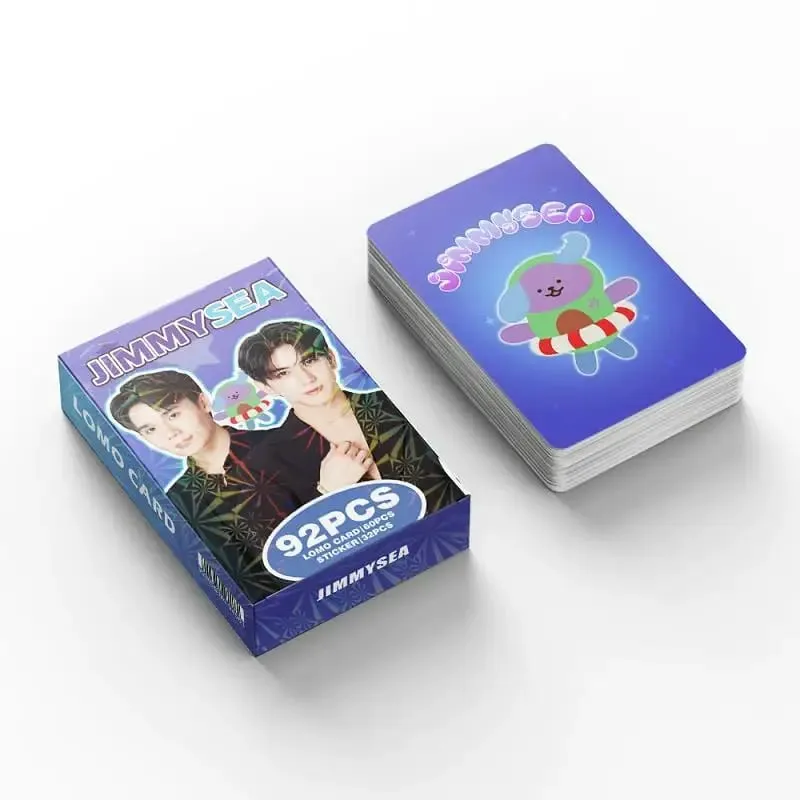 92Pcs JimmySea Thai Star Lomo Cards Double Sided BL Drama Photo Stickers Fans Collection Decor Gift — image 1