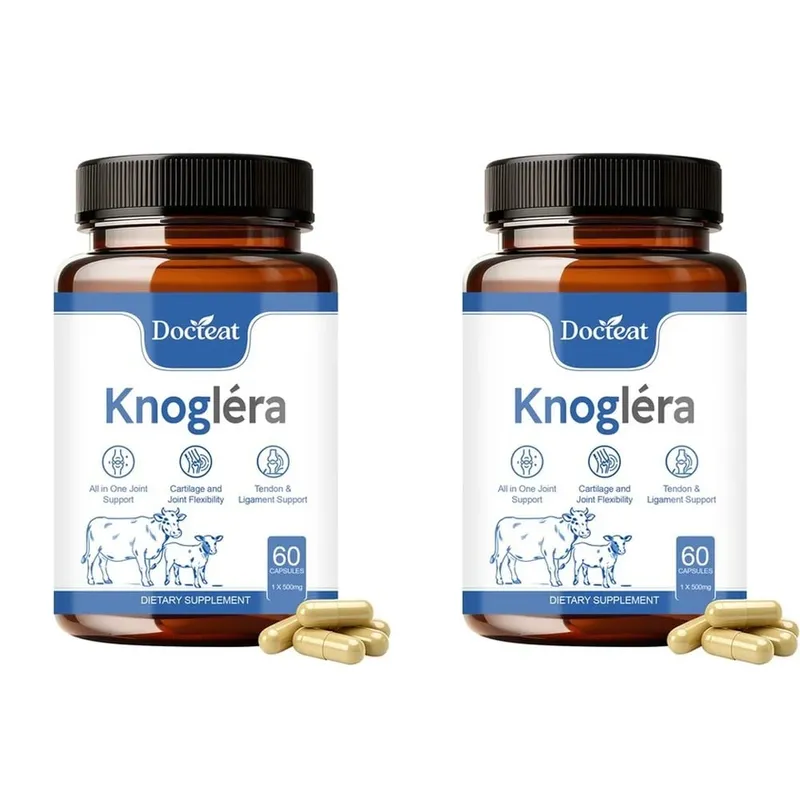Docteat Knoglera MSM Joint Support Capsules Joint Comfort Cartilage Health and Joint Flexibility for Daily Mobility 60 Capsules — image 8
