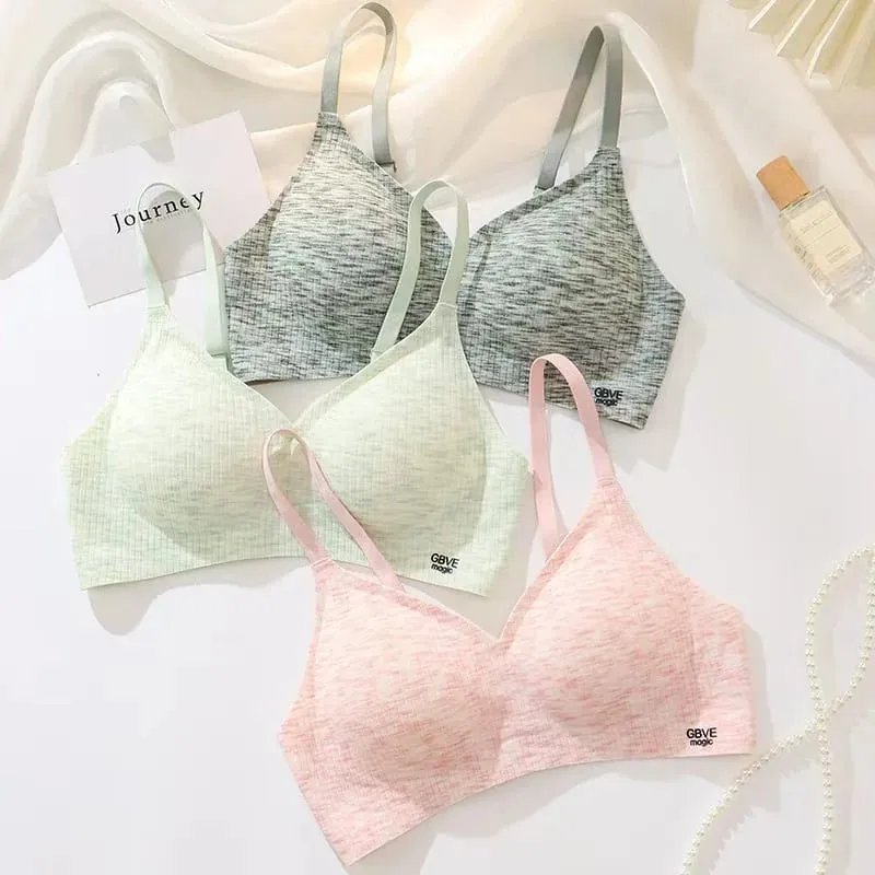 Women's Non-trace Jelly Push-Up Bra Soft Support Kumportableng Anti-Sagging Lingerie na walang Underwire para sa Araw-araw W — image 3