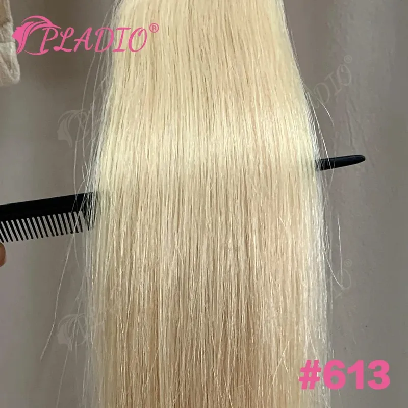 100% Human Hair Tape in Extensions 20Pcs 50g Remy Skin Weft Seamless Invisible Silky Straight Thick Ends for Wedding Women — image 11