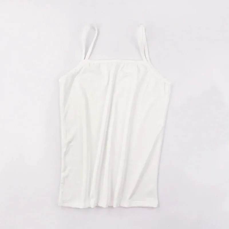 Summer Sexy Camisoles Women Crop Top Sleeveless Shirt Sexy Slim Lady Bralette Tops Strap Skinny Vest Camisole Base Vest Tops