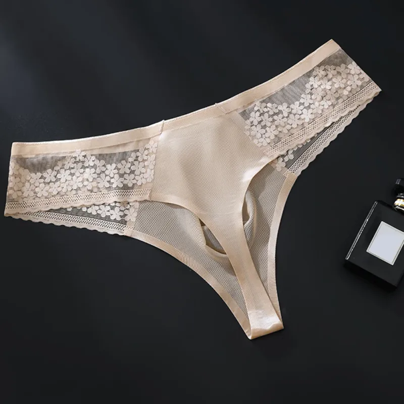 Nude Men G-string Solid Color Men's Thongs G-strings Seamless Design 68 Nylon 32 Spandex Ultra Thin 3D Bulge Pouch — image 12