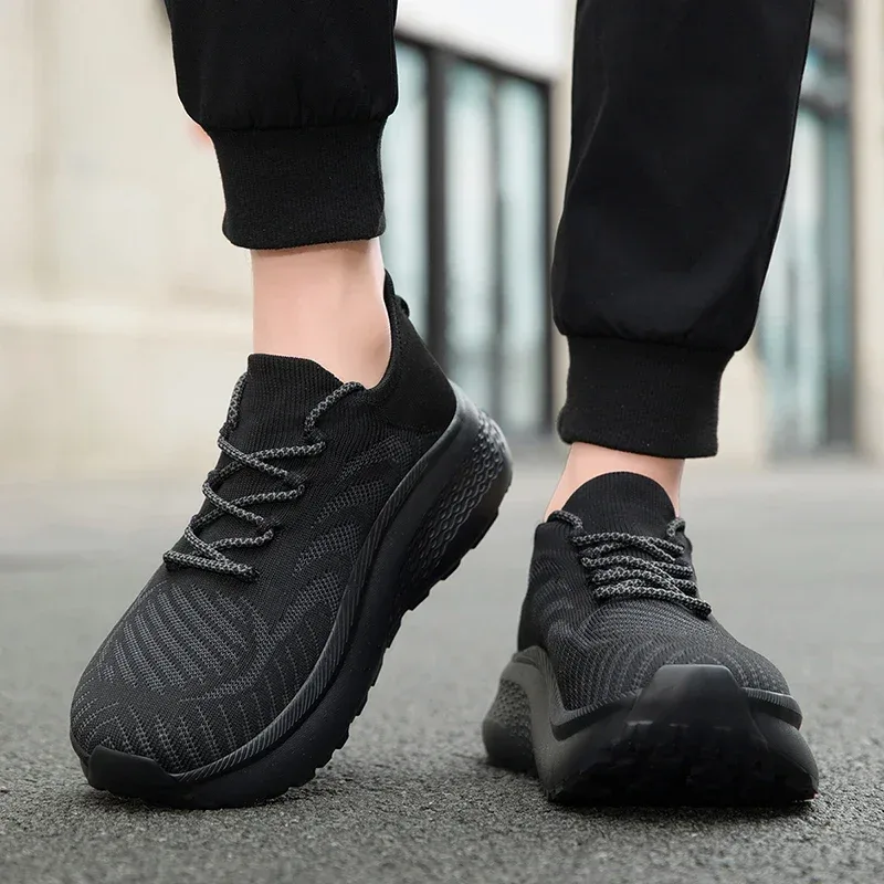 Unisex Men Sneakers Barefoot Casual Wide Last Fashionable Canvas Flat Board Shoe New Wide Toe Breathable Mesh Running Shoes — image 2