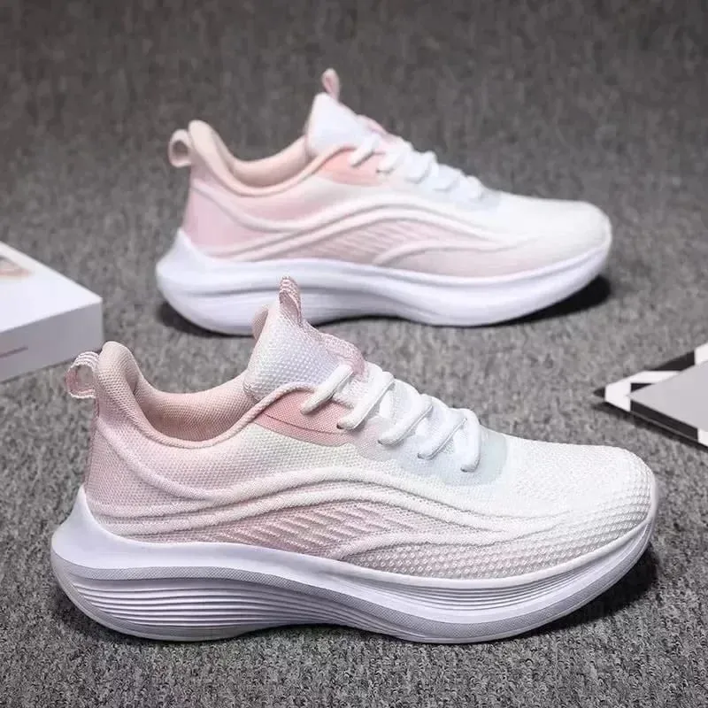 Casual Running Summer Fashion Anti Slip Hiking Mesh Breathability Athletic Shoe Tennis Woman Trend 2025 Woman Sneakers Couple — image 6