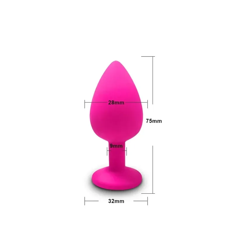 Anal Toy Soft Silicone Anal Plug Mini Bullet Vibrator Butt Plug Men Women Gay Couples Anal Prostate Stimulator Sex Toy for Adult — image 16