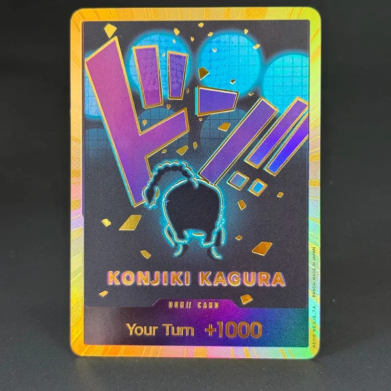 10PCS DON OPCG English TCG Gold DON!!! Collection Cards Zoro Ace Doflamingo Rebecca FOIL NM Refraction Flash Cards ToyGifts OPCG — image 28