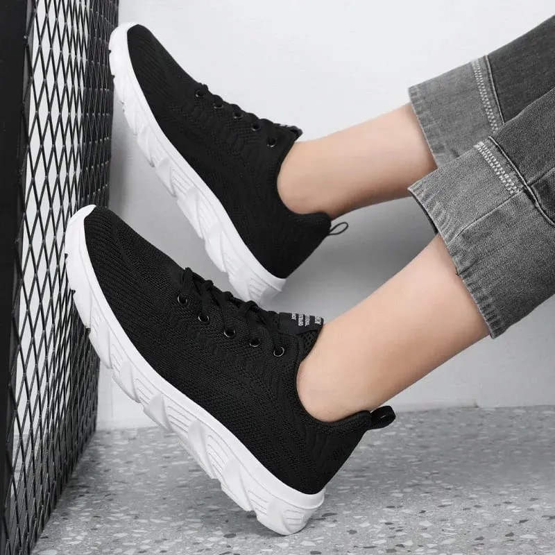 Męskie buty do biegania Męskie trampki Moda Lekkie buty sportowe Oddychające buty do chodzenia Odkryty Wygodne sportowe dla mężczyzn — image 5