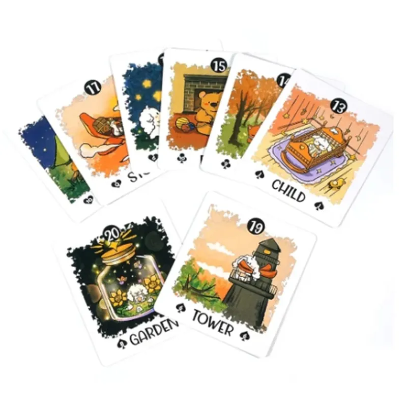 Boji Blog Lenormand Deck رحلة أرنب عبر القدر لمحبي التارو — image 6