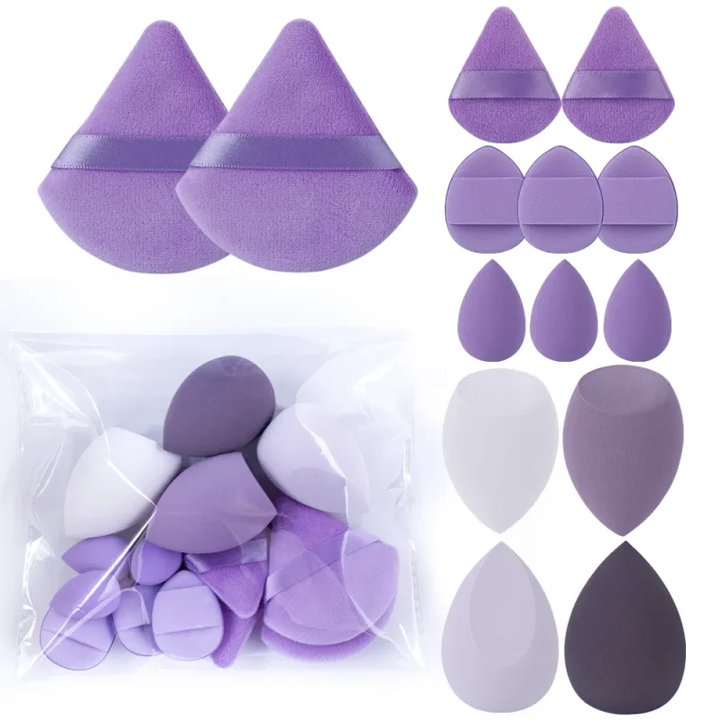 14Pcs Women's Makeup Sponge Set Cosmetic Blender Beauty Egg Foundation Puff Powder Puffs Make up Accessories for Beauty Tools — image 10