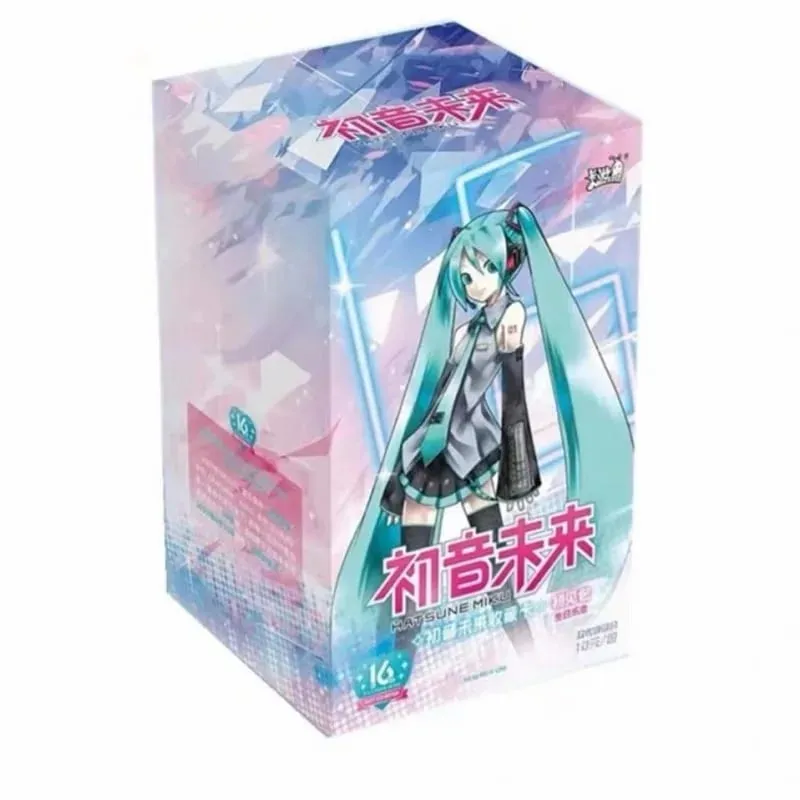 Original Hatsune Miku Card Charm Pack Shining Superstar Party Show Cards CR OR UTR Rare Collection Card Toy