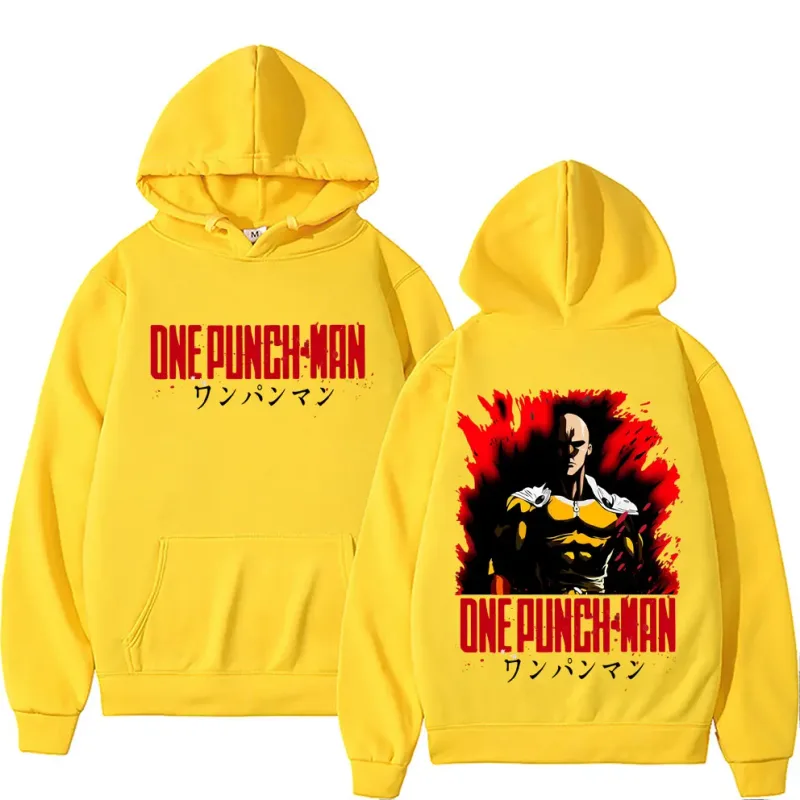 Anime One Punch Man Tatsumaki Hoodies Men Women Clothing Fashion Harajuku Oversized Pullover Men's Casual Sportswear Sweatshirt — image 9