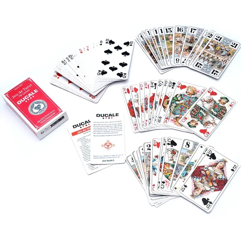 Ducale Origine - Jeu de 78 Cartes - Jeu de Tarot - Cartes à Jouer Jeu de cartes divinatoire - Oracle divinatoire - Cartomancie — image 5