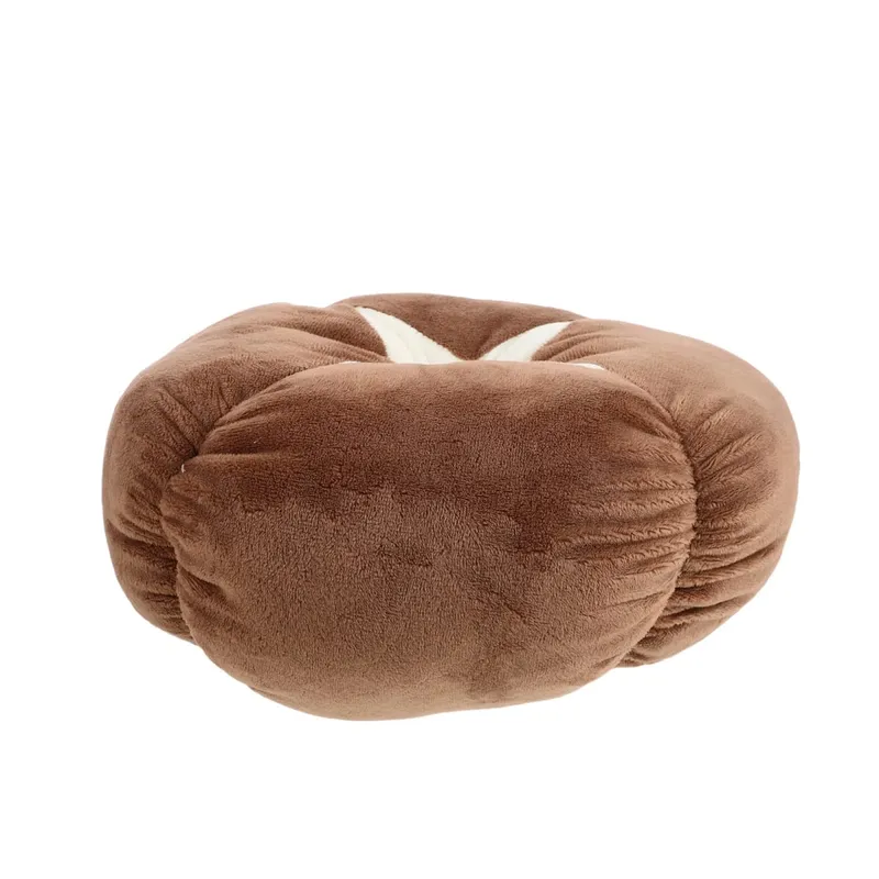 Mushroom Pillow 23.5cm Realistic Food Shape Decorative Cushion for Bed Sofa Nursery Home Kids Room Mushroom Bedroom Decor Fun