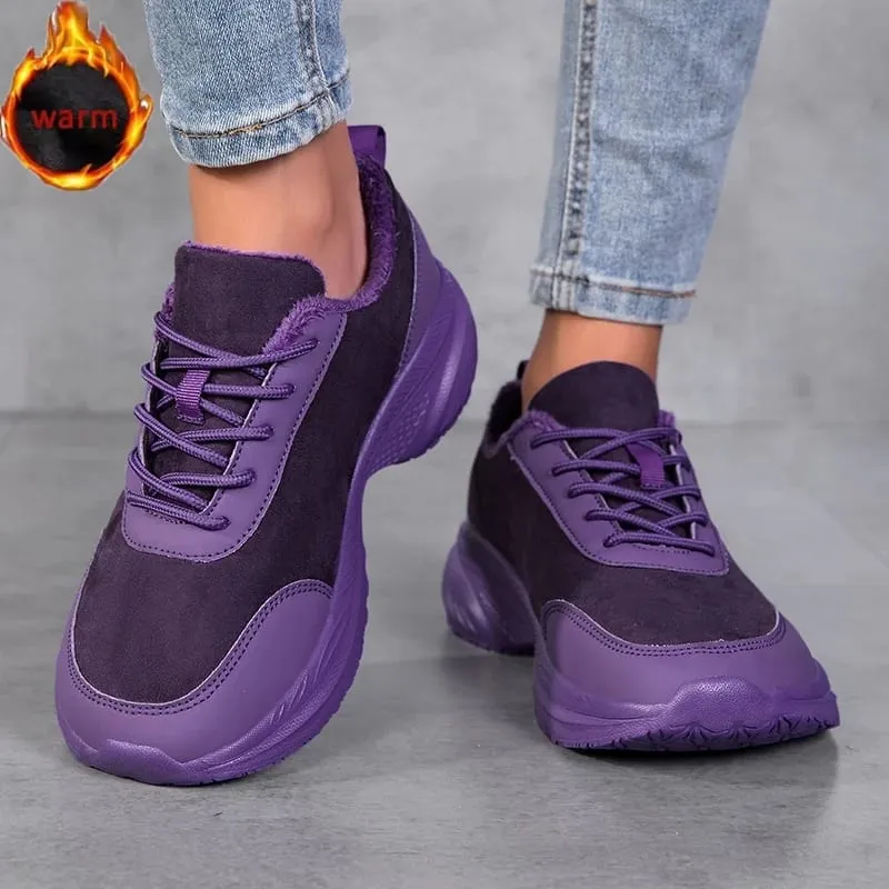 Winter Wide Head Men's sneakers Unisex Barefoot Comfortable Big Size warm Casual Shoes Non-slip Hiking Shoes Minimalist Shoes — image 4