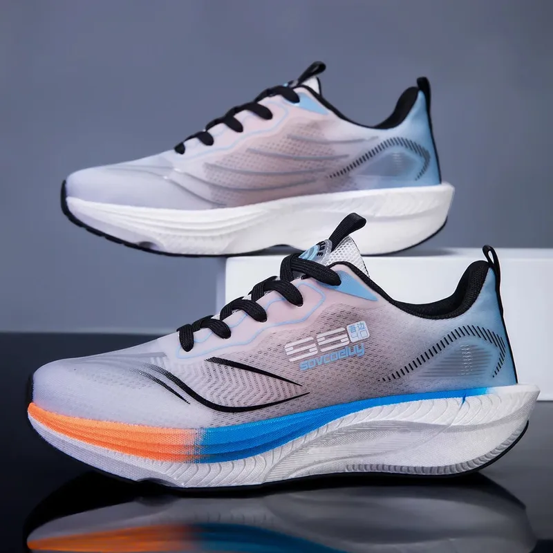 Marathon Men Running Shoes Carbon Board Speciality Casual Sneakers Breathable Sports Trainers Lightweight Women Athletic Sneaker — image 2