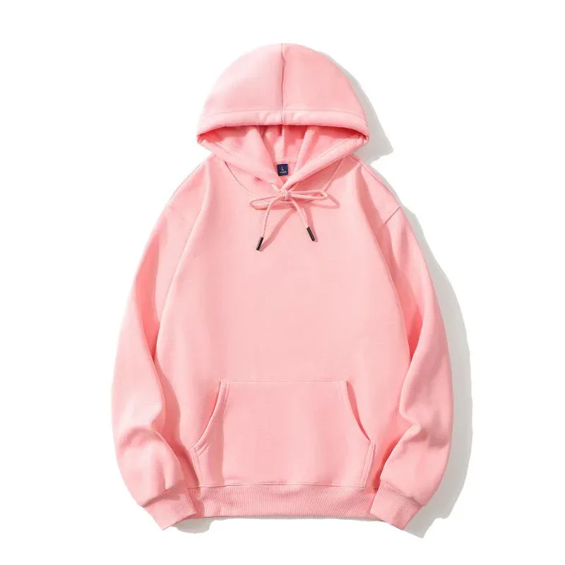 Cetakan Fesyen Hoodie Berkualiti Tinggi Logo Tersuai Kumpulan Peribadi Jenama Sulaman Lelaki dan Wanita Tebal 100 % Kapas Pullover Bulu — image 2