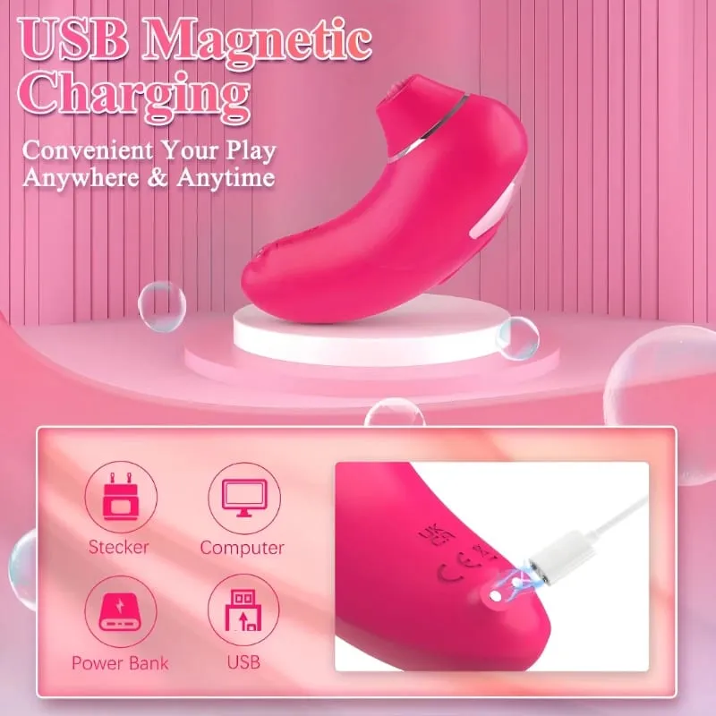 Powerful Clit Sucking Vibrator for Women Nipple Clitoris Sucker Stimulator Female Massager Vibrating Sex Toys Goods for Adult — image 4