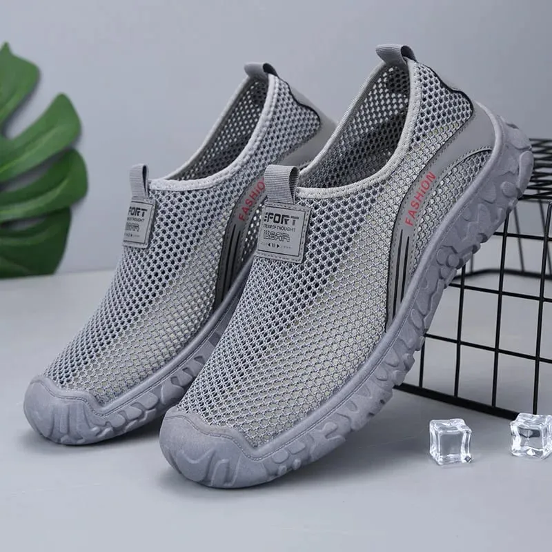 Men's Sports Shoes 2026 Summer Mesh Hollow Out Breathable Running Sneakers Casual Lightweight Outdoor Walking Shoes for Man — image 7