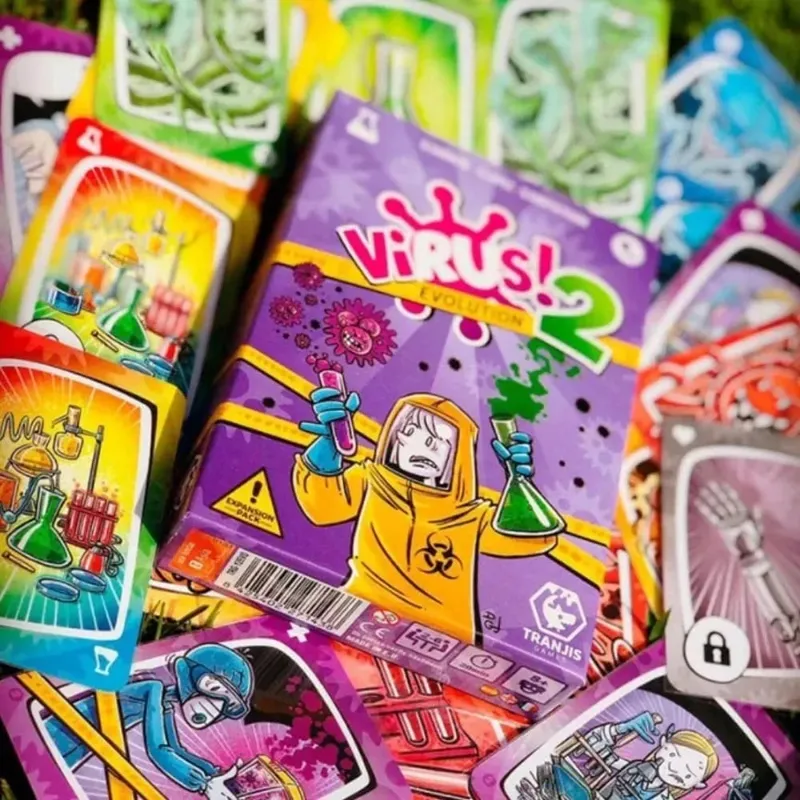 2026 Interesting Virus Card Game & Virus Evolusion 2 The Contagiously Fun Party Board Game for Wedding Birthday Party Board Game — image 5
