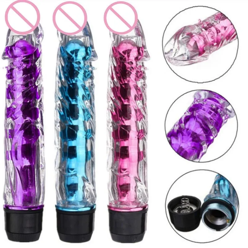 Multispeed Female Clitoris Vibrator G Spot Vaginal Stimulation Vibrating Dildo Anal Butt Plug Sex Toy for Women Men Adult Goods — image 1