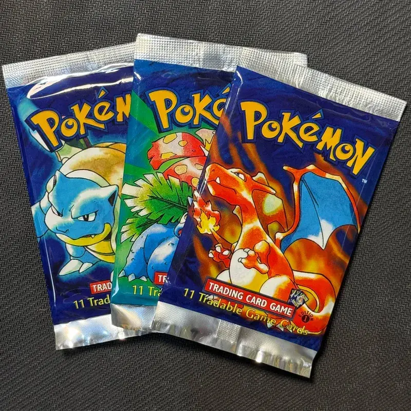 11Cards/Pack PTCG Booster Packs Proxy Card Jungle/Fossil/Base Set Charizard Blastoise Venusaur PKM Board Game collectible Cards — image 25
