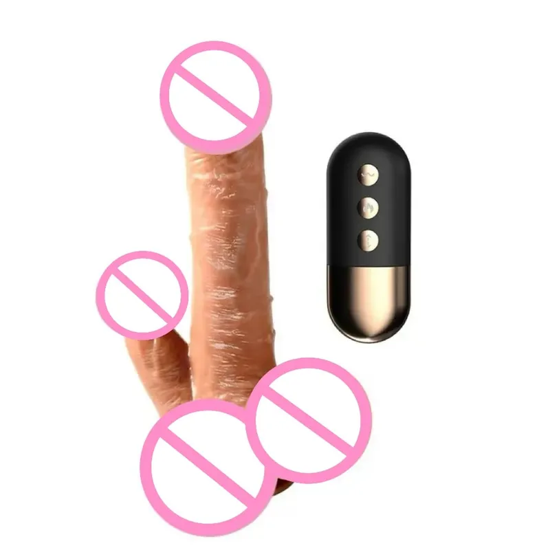 Dildo Wanita Cangkang Kecil Penggetar Remote Control Mainan Seks Dewasa Masturbasi Wanita — image 1