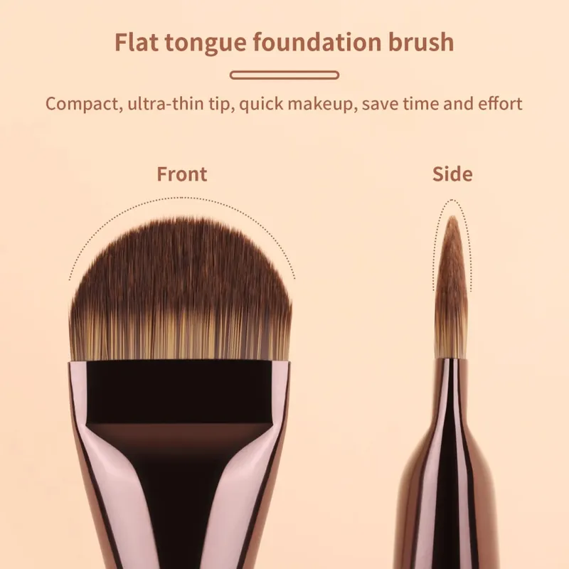 20 PCS Makeup Brush Set With Case Soft Bristles Foundation Powder Blush Concealer Eyeshadow Brush CRUELTY-FREE & VEGAN — image 4