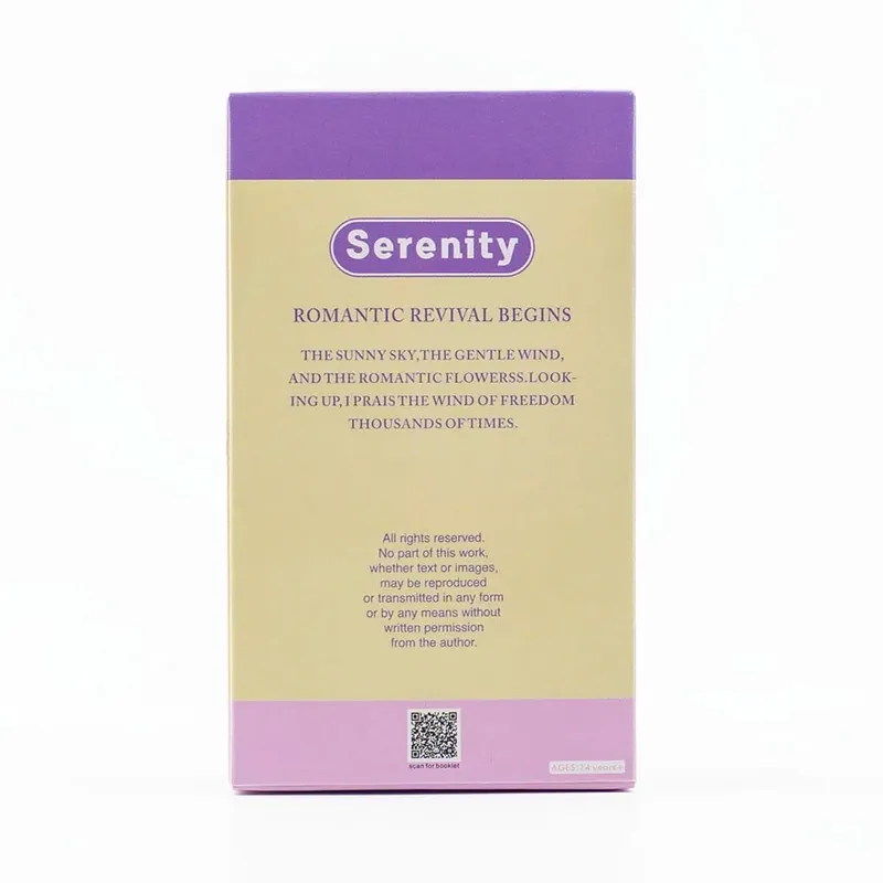 Serenity ROMANTIC REVIVAL BEGINS 80Pcs Fate Divination Tarot Cards FortuneTelling Card Games Party Board Game 10.3*6CM — image 3