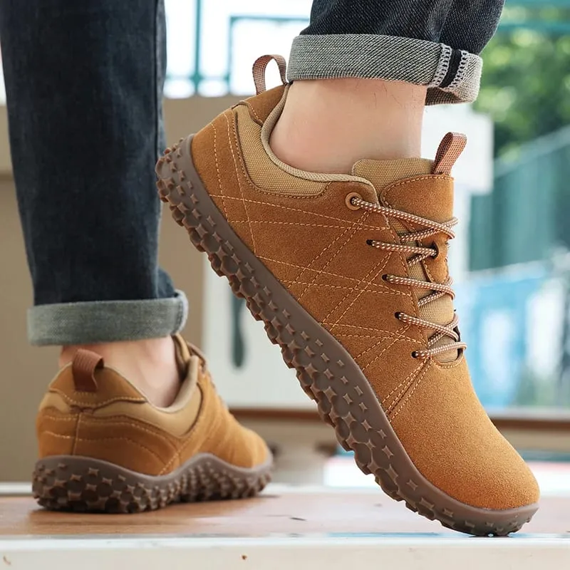 High Quality Leather Sports Shoe Wide Footed Men's Sports Classic Flat Shoes Outdoor Anti Slip Men's Skateboarding Shoes 2026 — image 2
