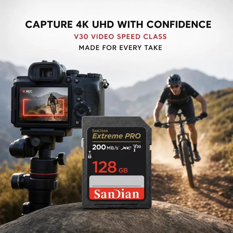 2026 New Original Micro TF SD Card 128GB 256GB U3 High Speed Flash Memory Card 4K Video Storage For Digital Camera Laptop Phone — image 3