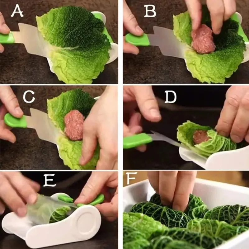 1PC Handmade Vegetable and Meat Roll Mould Grape Leaf Stuffed Roll Tool Sushi-Making Accessories — image 6