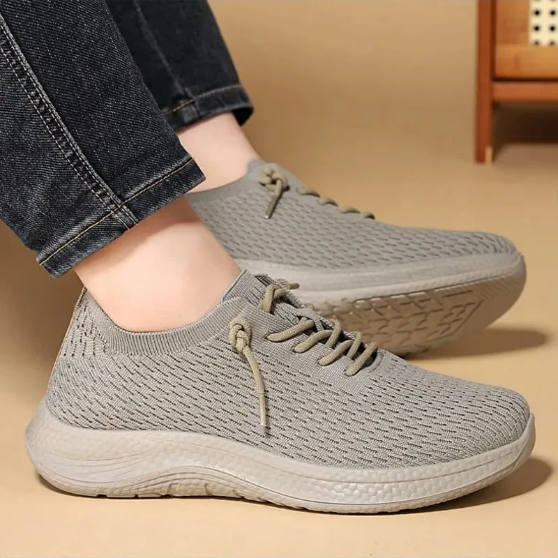 Summer Men Casual Running Sneakers Breathable Male Sneakers Gym Lightweight Outdoor Comfortable Man Shoes Walking Shoes for Man — image 4