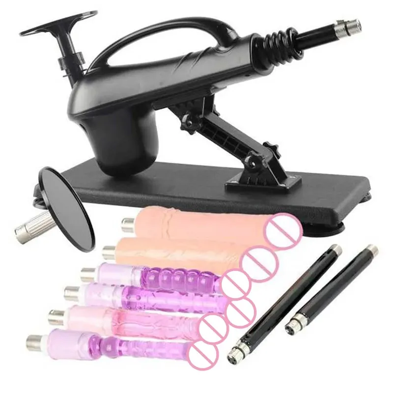 A2SS-Portable Automatic Masturbation Machine for Women with Big Dildo Men's Sex Toy Pumping Gun for Couples — image 15