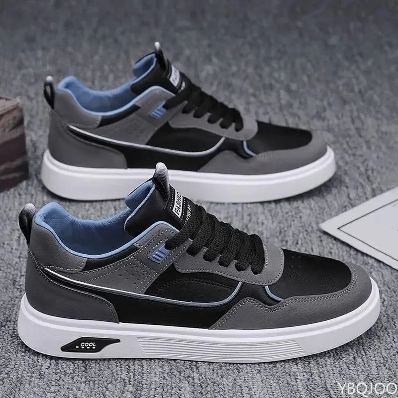 Fashionable versatile new spring autumn board shoes men casual minimalist comfortable sporty breathable men's shoes — image 1