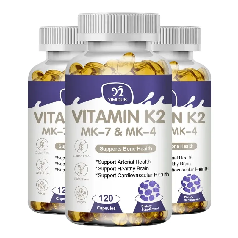Vitamin K2 (MK7 & MK4) with D3 Supplement- Support Strong Bones & Healthy Brain Cardiovascular Health — image 10