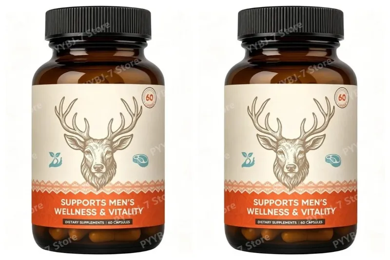 Arctic Herbal Blend Supplement for Men Daily Support for Energy Stamina Overall Wellness Daily Health Supplements 60 Capsules
